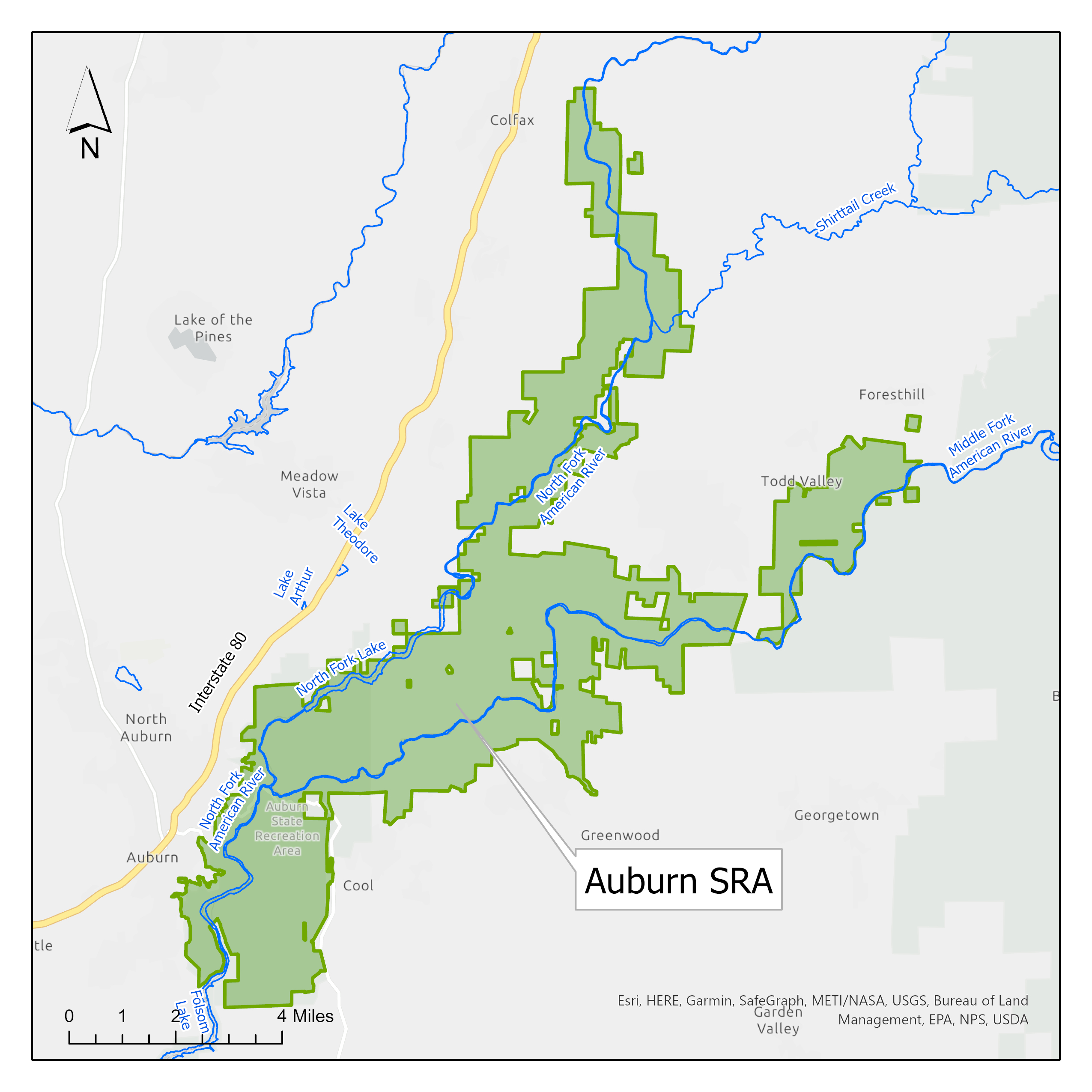 Auburn Sra General Plan Resource Management Plan